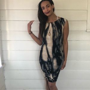NWOT Rachel Roy Tie Dye Dress XS Career